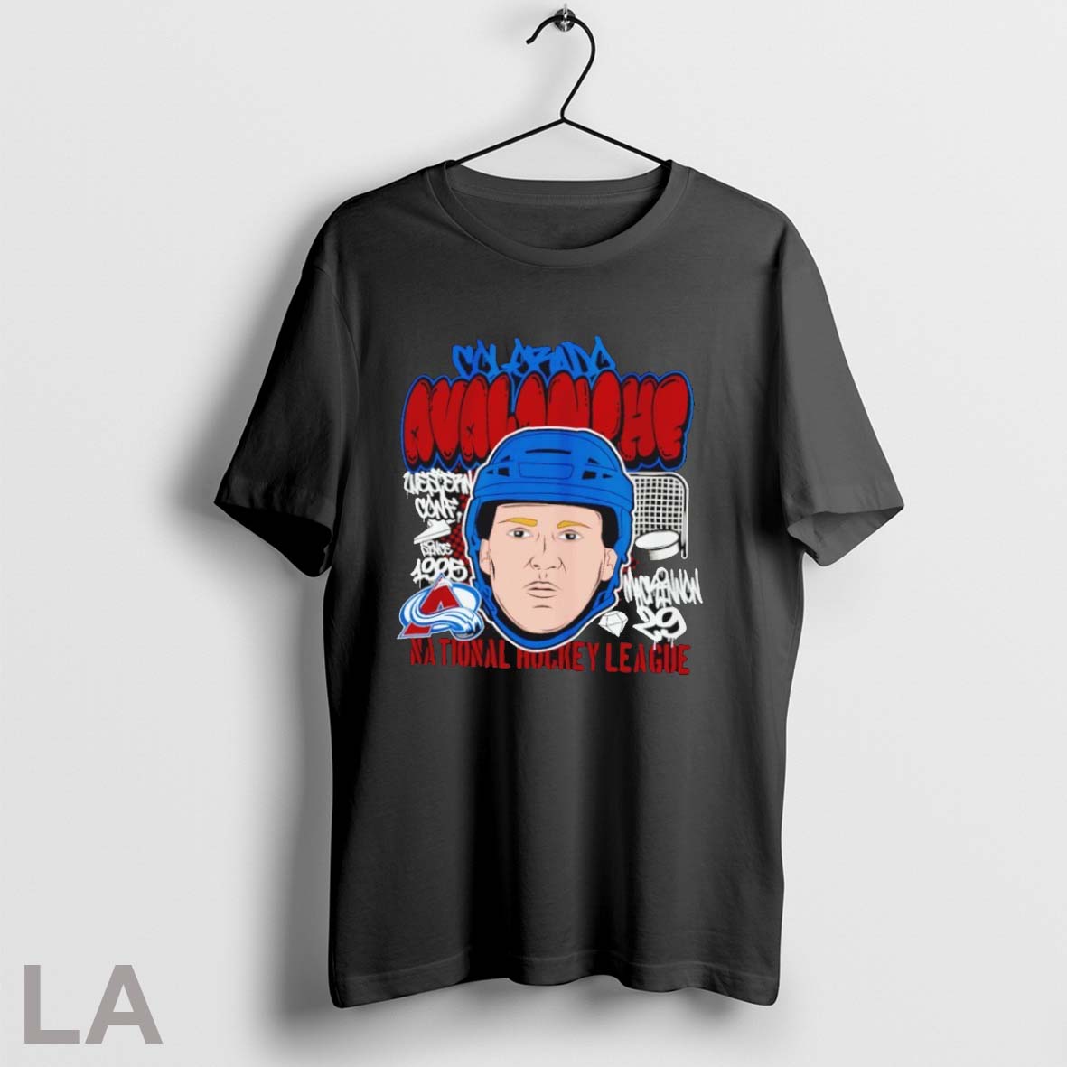 Original Nathan Mackinnon Colorado Avalanche Nhl Caricature