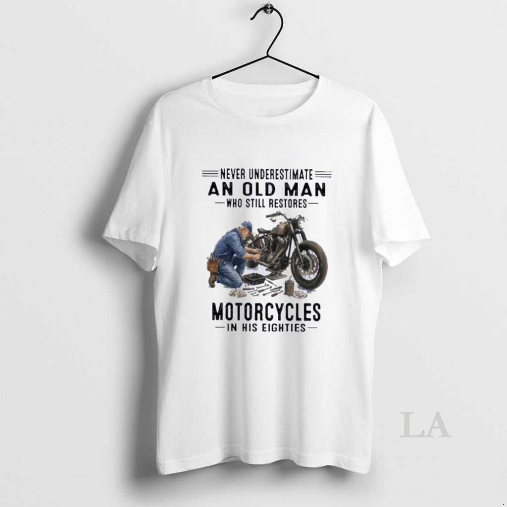 Original Never Underestimate An Old Man Who Still Restores Motorcycles In His Eighties