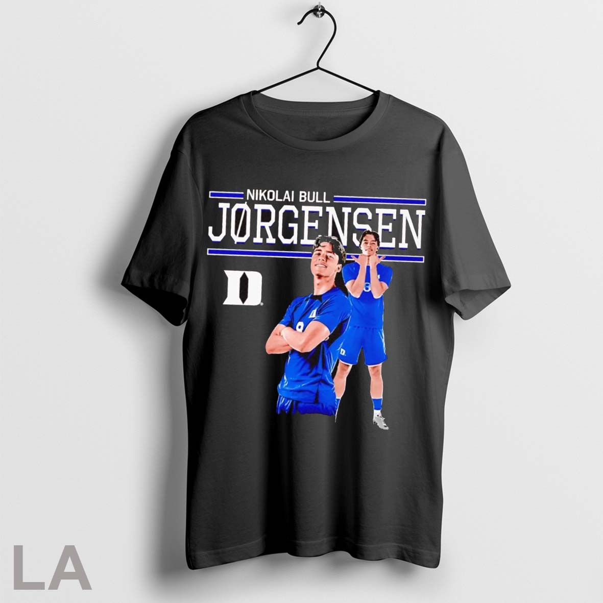 Original Nikolai Bull Jorgensen Illustrated Duke Soccer