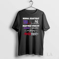 Original Normal Heartbeat When My New York Giants And New York Yankees Are Playing Logo
