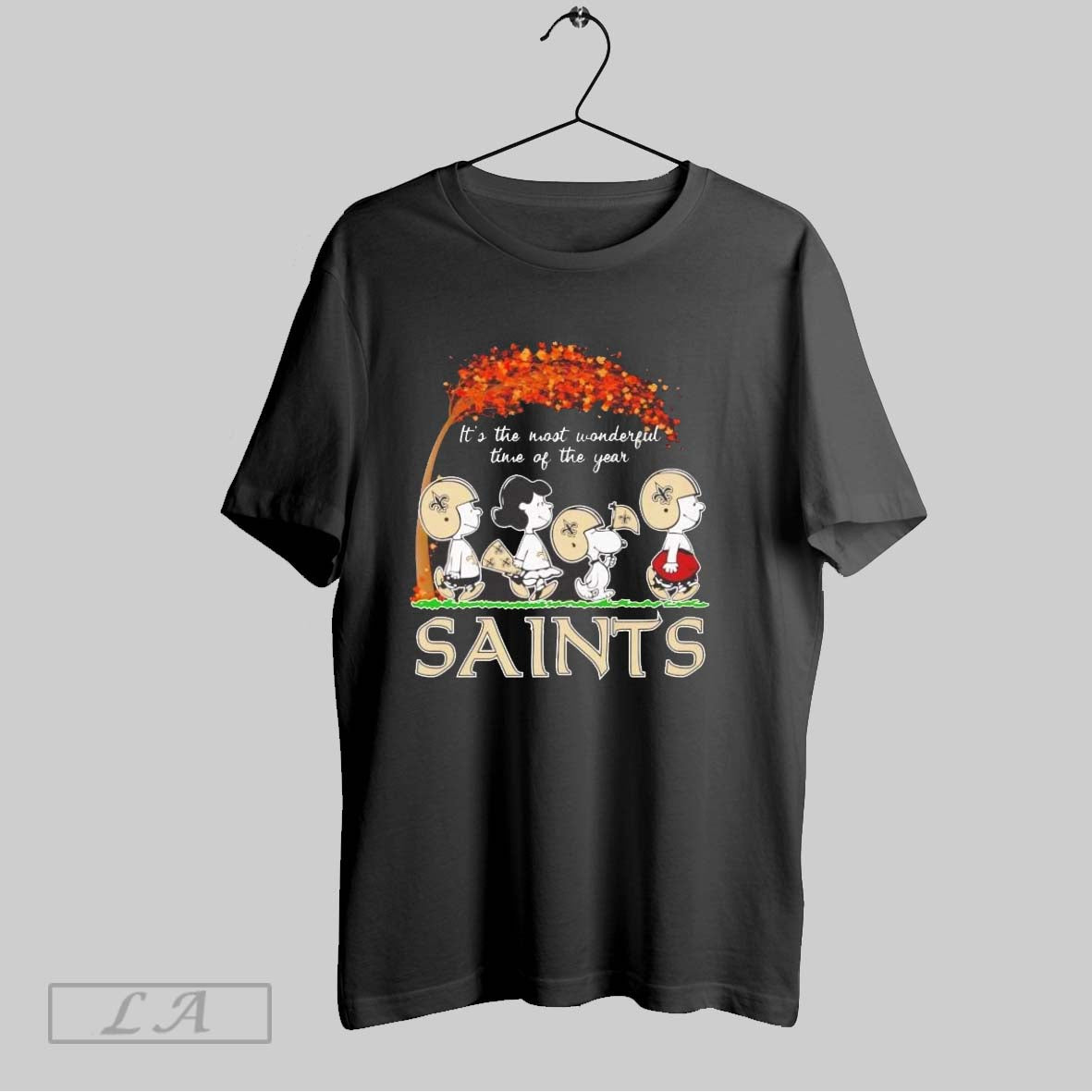 Original Peanuts Saints Fall Its The Most Wonderful Time Ladies