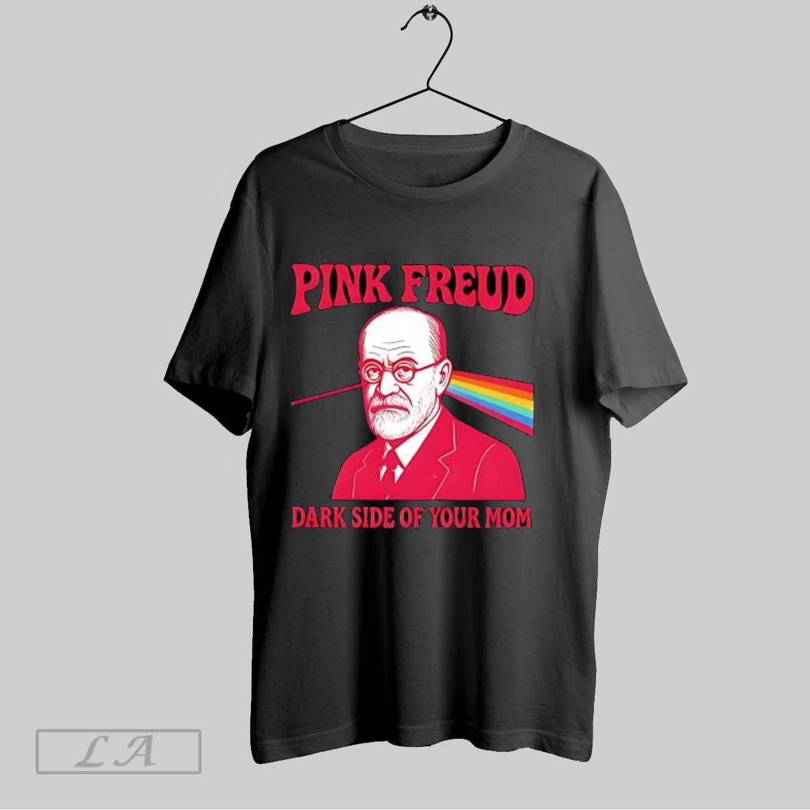 Original Pink Freud Dark Side Of Your Mom Retro Psychologist