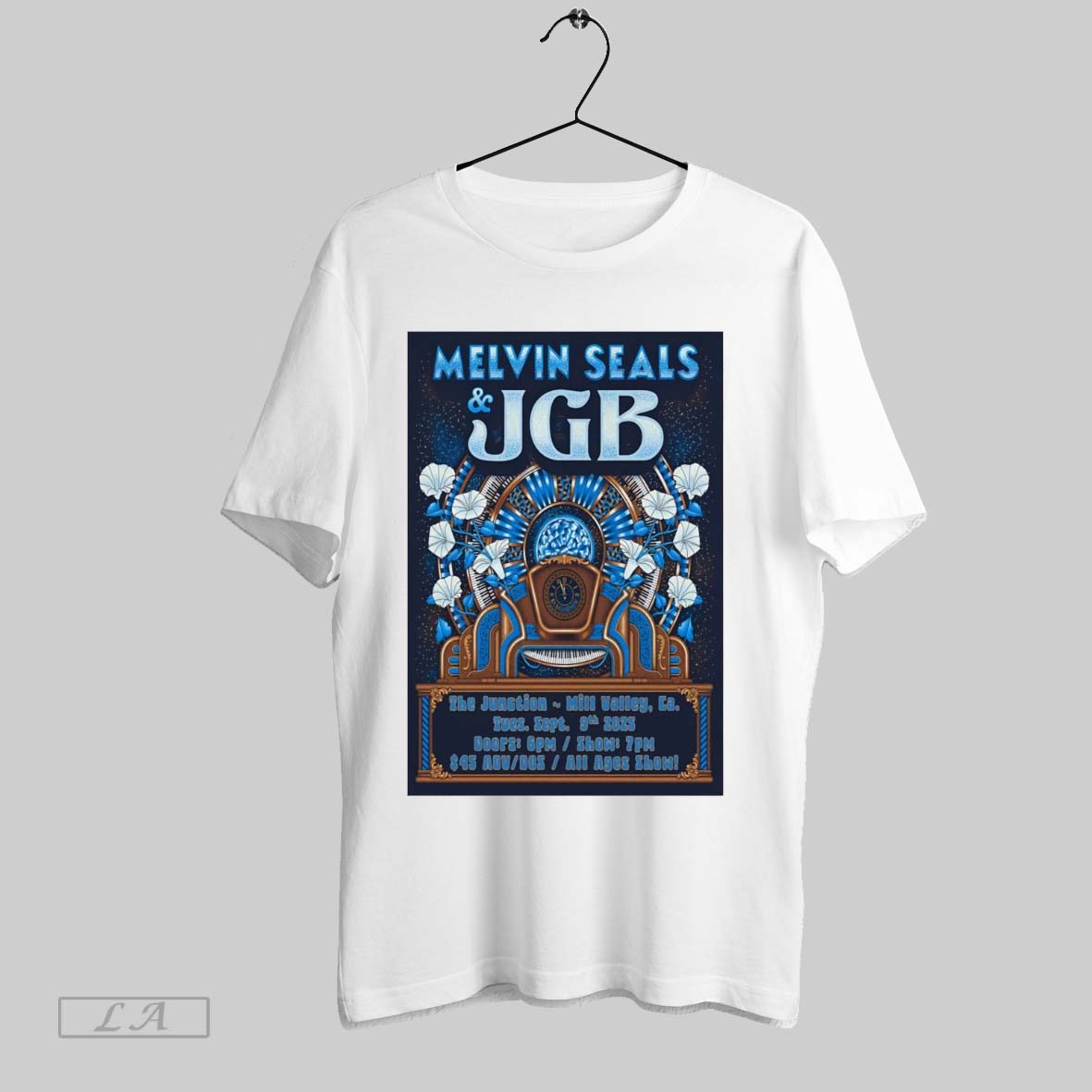 Original Poster Melvin Seals And Jgb September 9 2025 Junction Beer Garden In Mill Valley