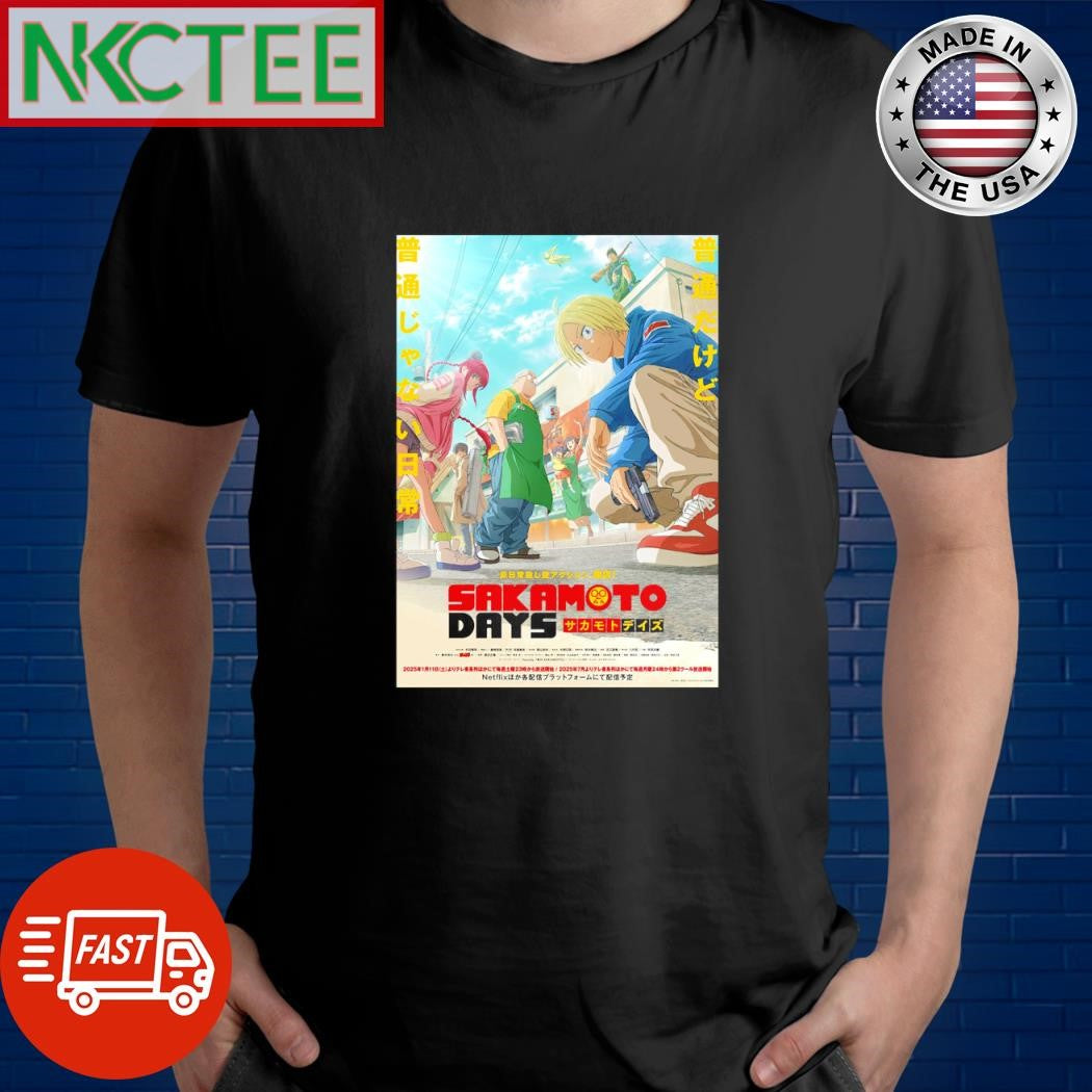 Original Sakamoto Days 2025 shirt