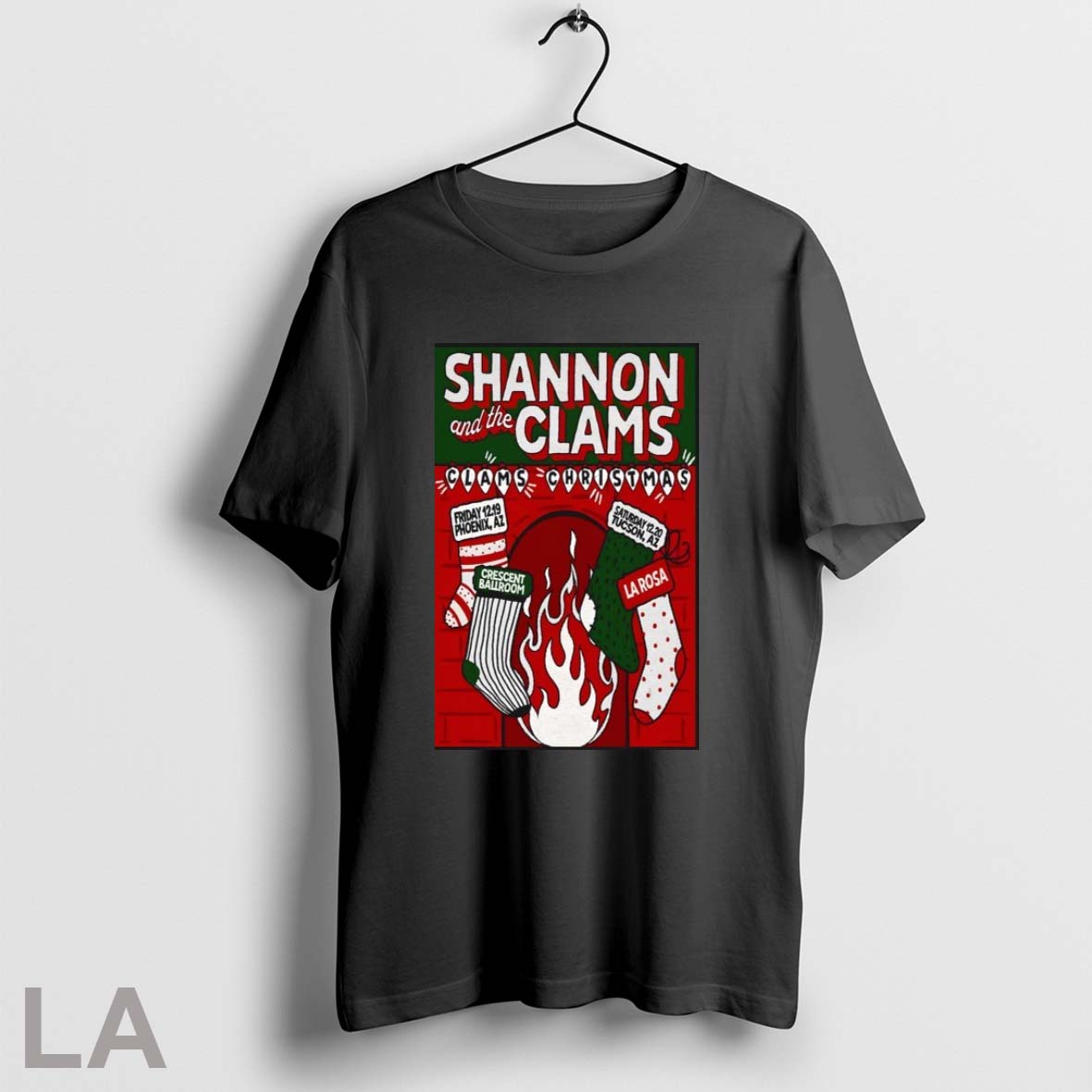 Original Shannon And The Clams Christmas Friday Phoenix Az Tucson Az Crescent Ballroom La Rosa