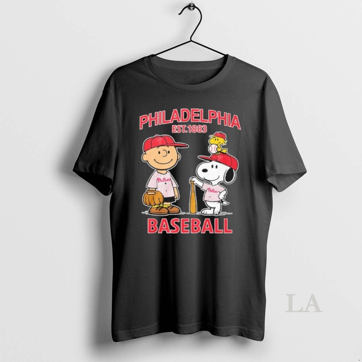 Original The Peanuts Characters X Philadelphia Phillies Est 1883