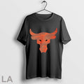 Original The Rock Wearing Brahma Bull Logo