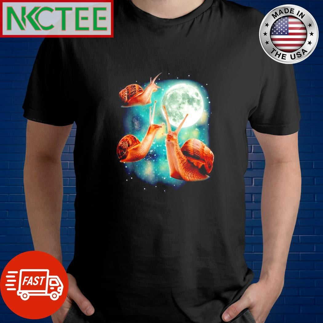 Original Three snail moon shirt