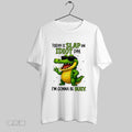 Original Today Is Slap An Idiot Day Im Gonna Be Busy Funny Alligator