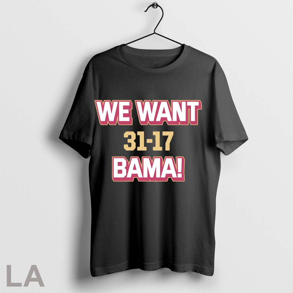 Original We Want Bama Score Florida State