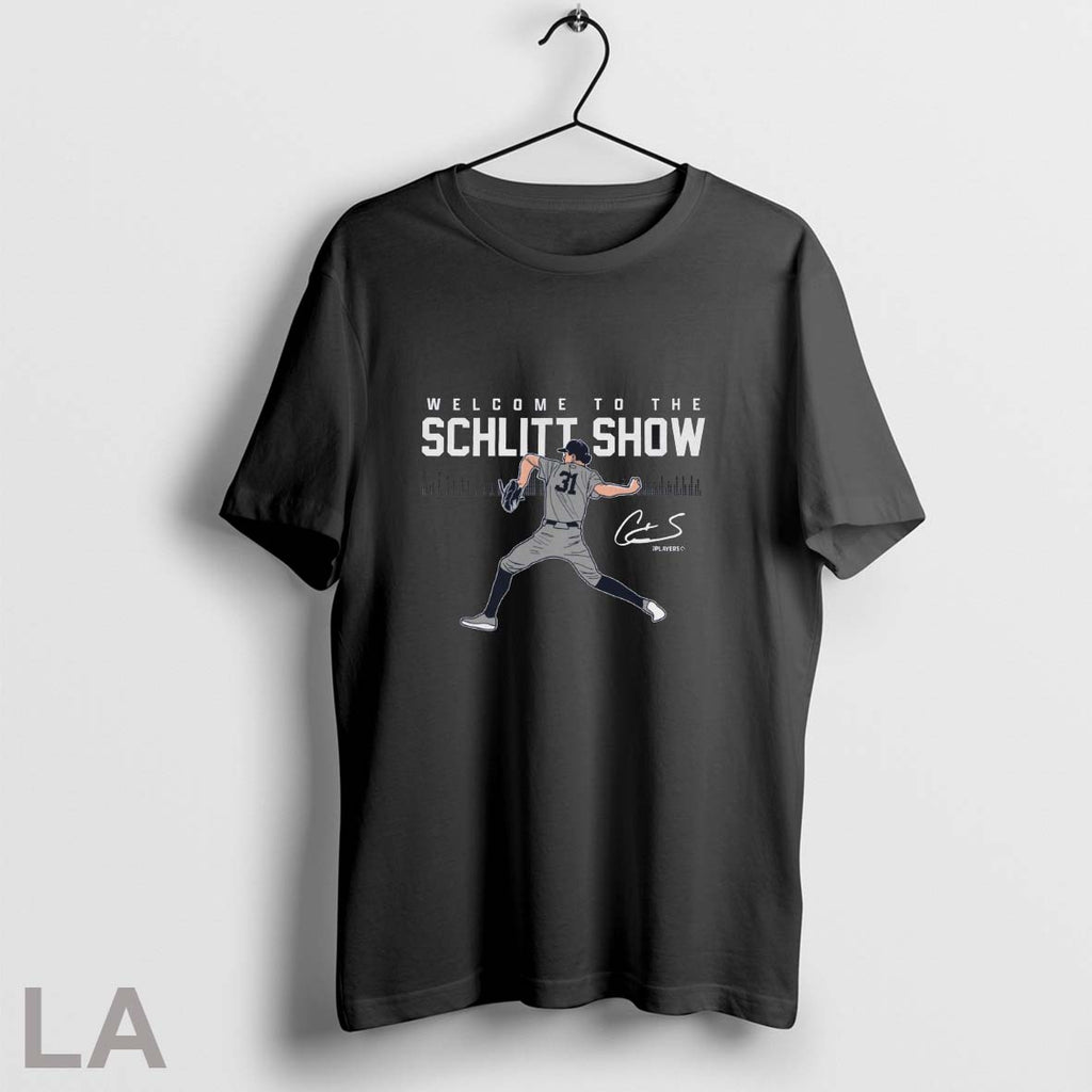 Original Welcome To The Schlitt Show Cam Schlittler New York Yankees Mlb Signature