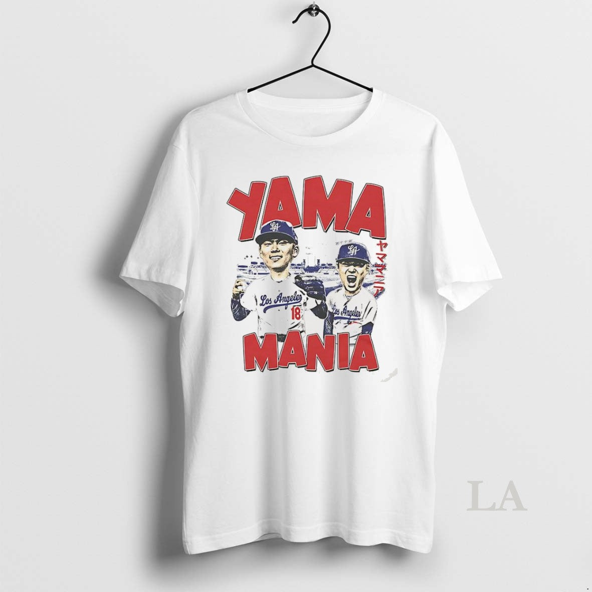 Original Yoshinobu Yamamoto Los Angeles Dodgers Baseball Player