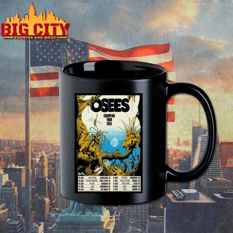 Osees European 2026 Tour Poster shirt