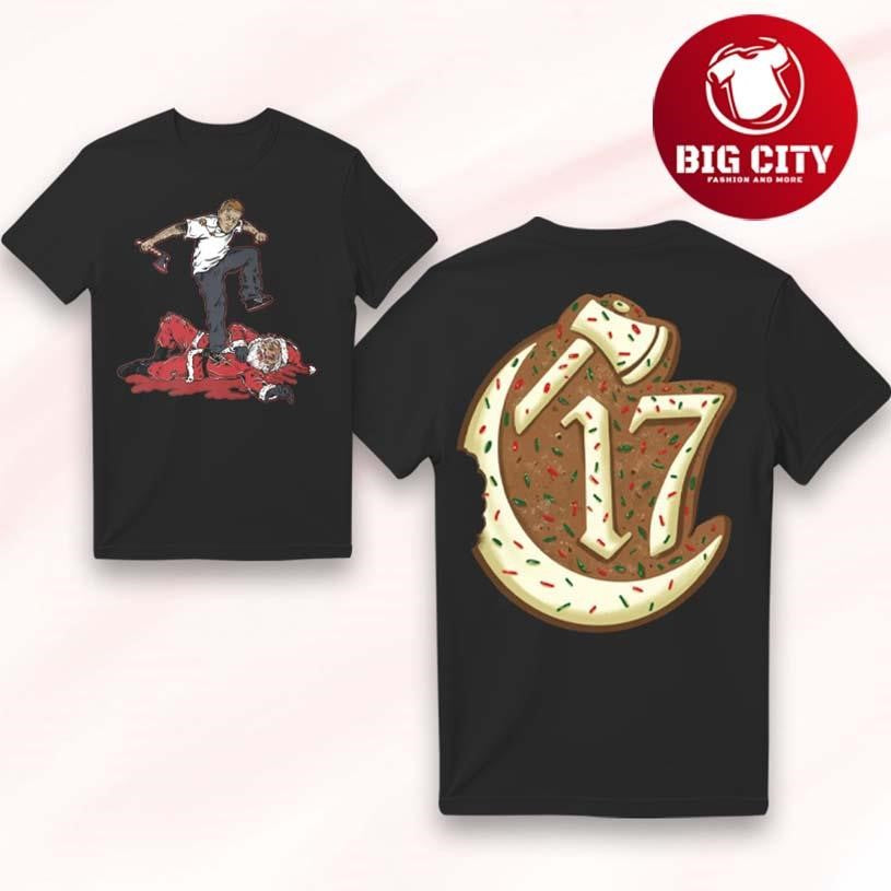 Ouija Macc Santa Stomp Two Sided Shirt