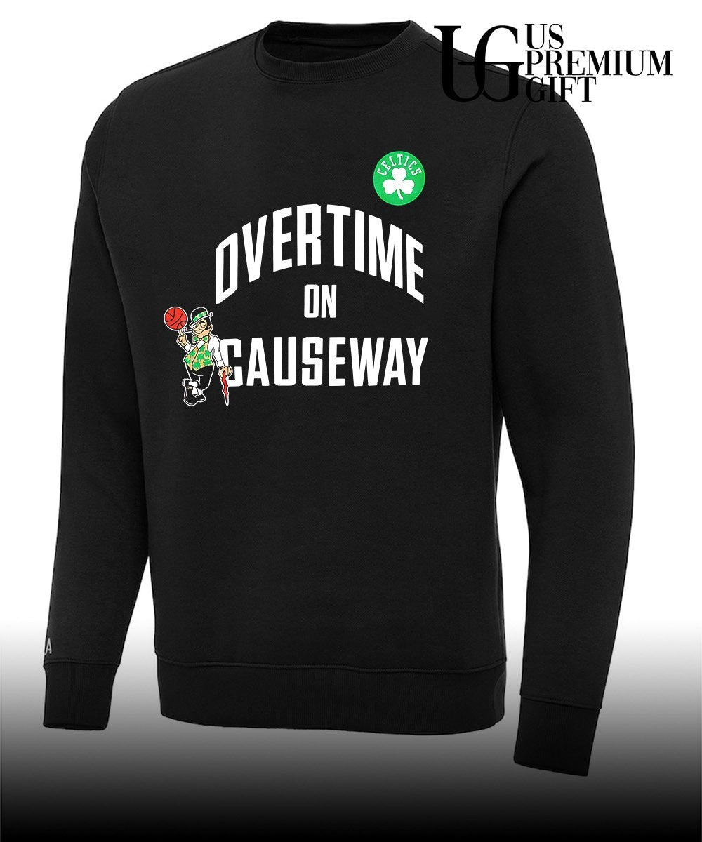 Overtime on Causeway Boston Celtics NBA shirt