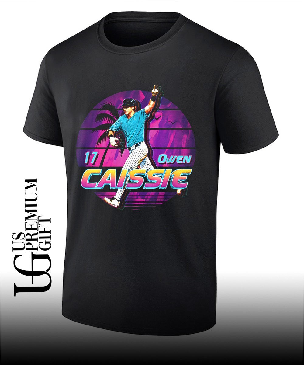 Owen Caissie player Miami Marlins baseball player name shirt