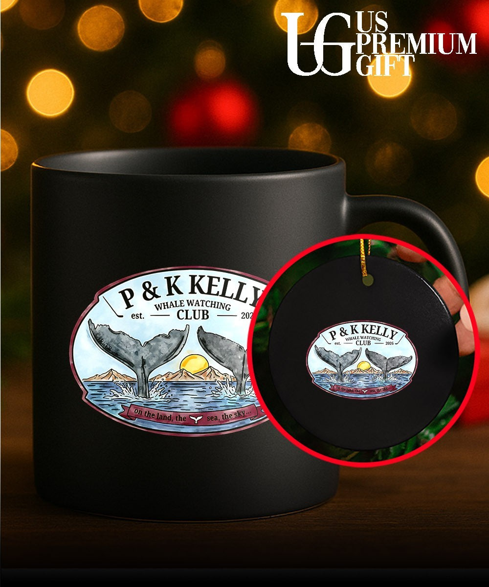 P and K Kelly Whale Watching Club Est 2026 shirt