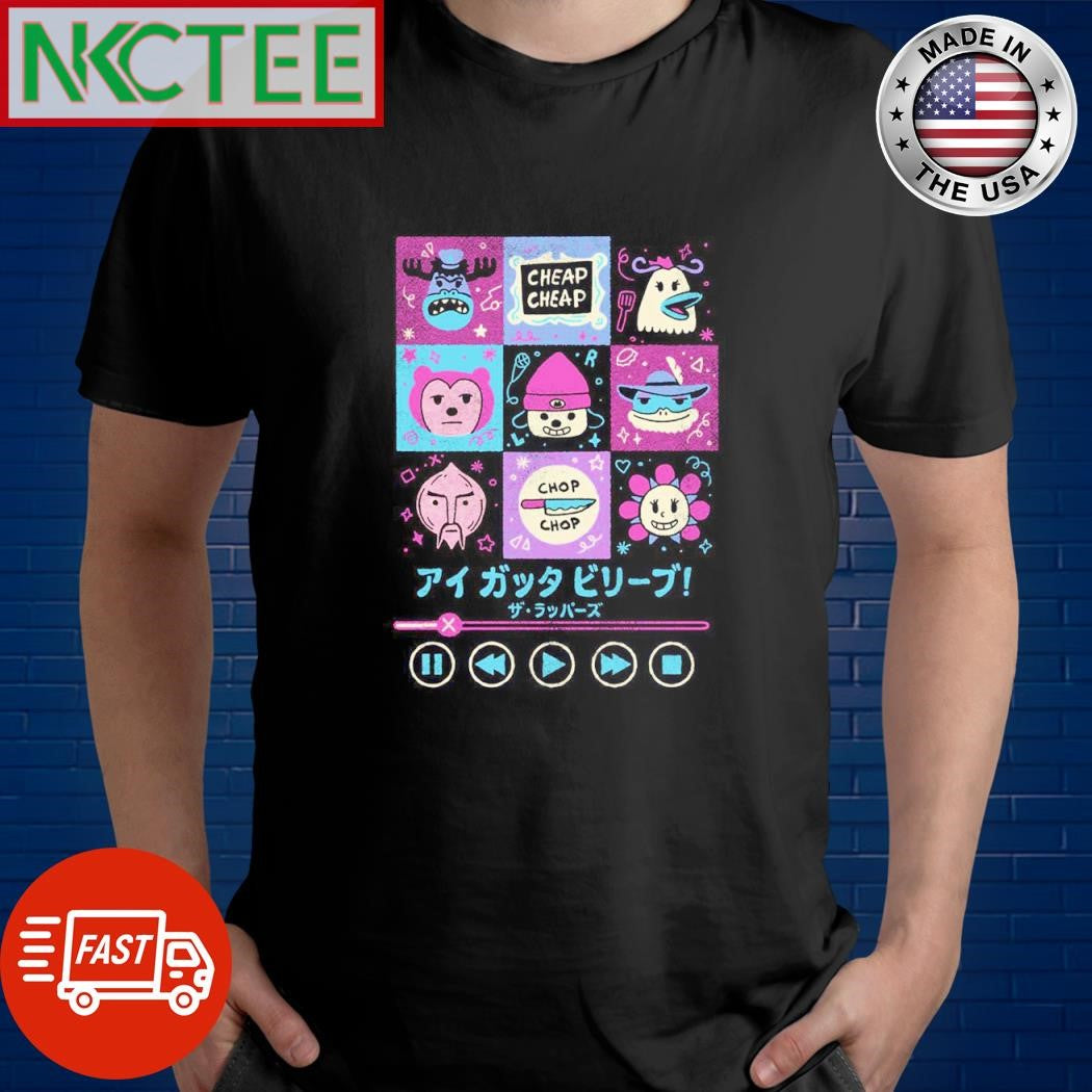 PaRappa the Rapper – Rap Mixtape shirt