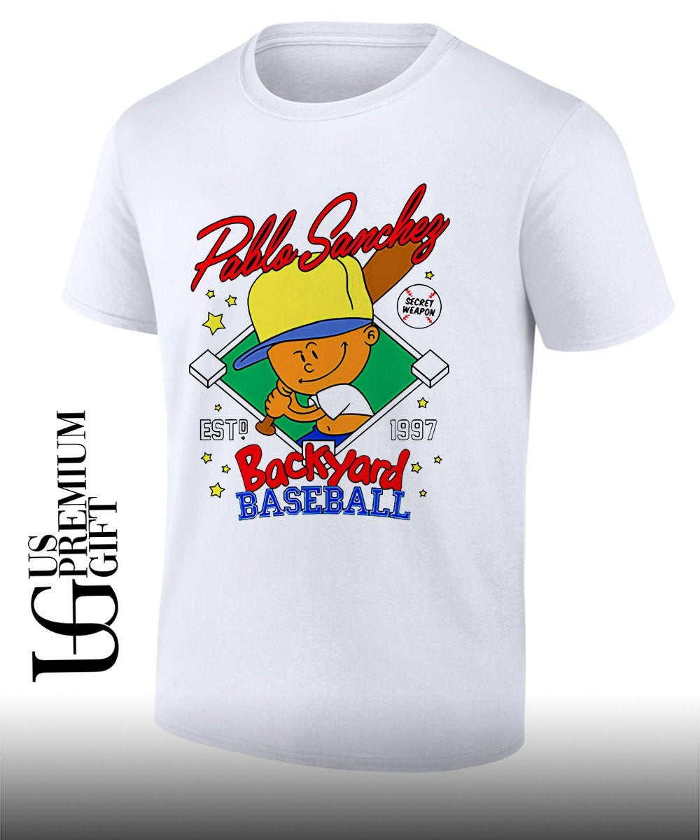 Pablo Sanchez Backyard baseball 1997 shirt