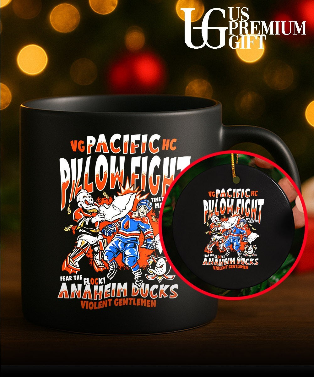 Pacific Pillow Fight Violent Gentlemen Anaheim Ducks hockey shirt