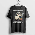 Panda Popcorn Im Not Napping Im Meditating Horizontally Tshirts Sweater