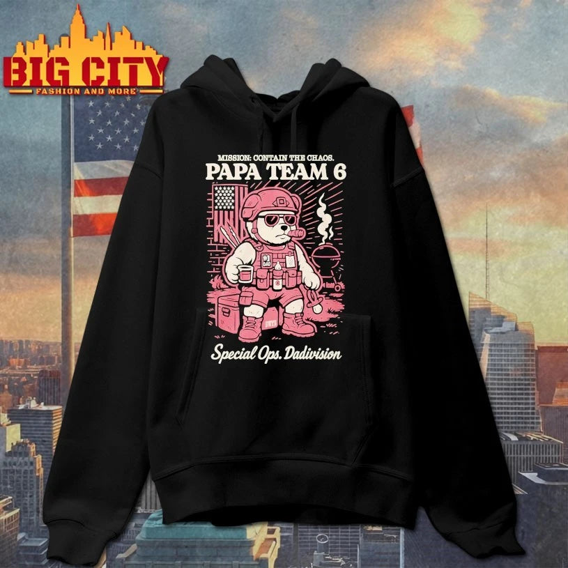 Papa Team 6 Special Ops Dadivision shirt