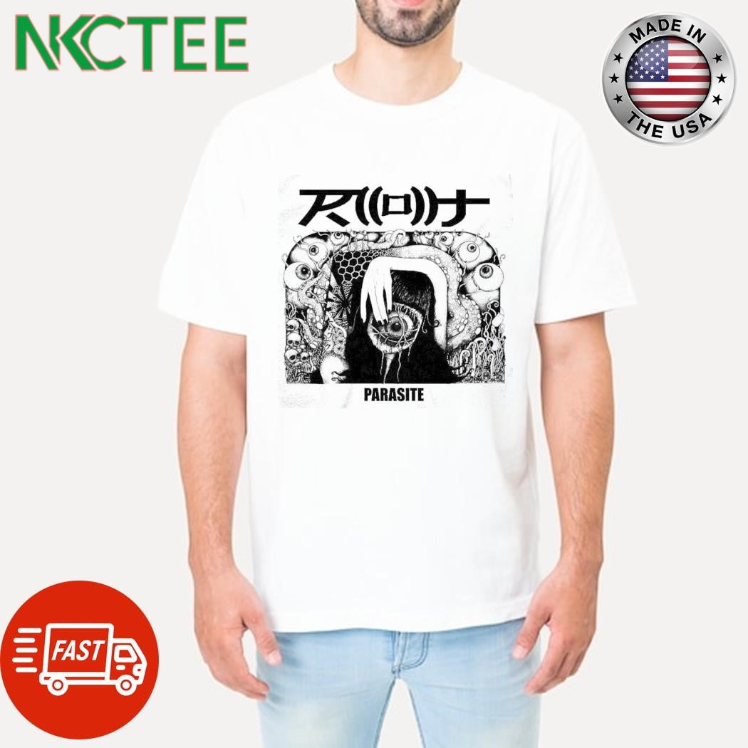 Parasite horror paint shirt