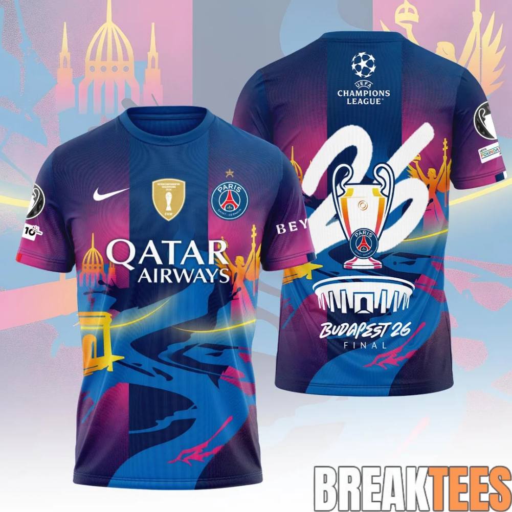 Paris Saint-Germain Champions League Final 2026 T-Shirt