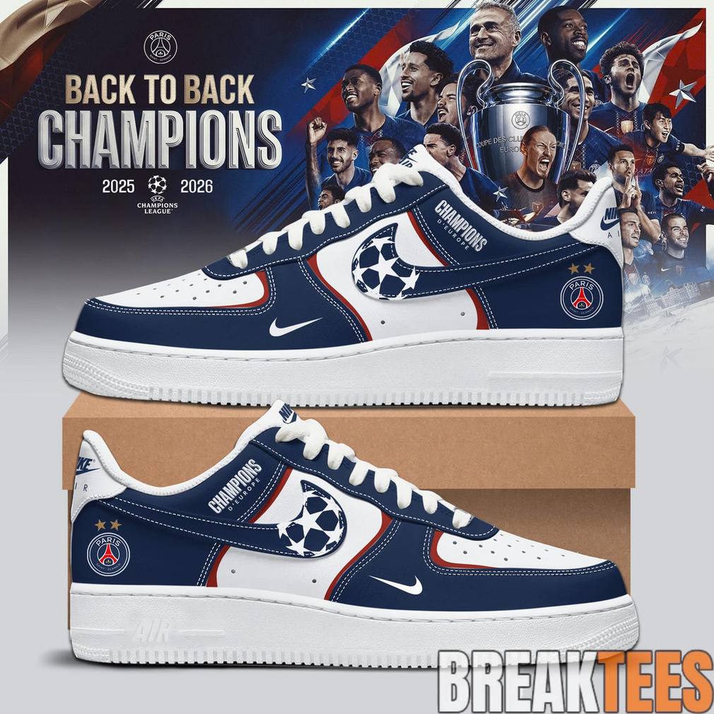 Paris Saint-Germain UEFA Champions League Winners 2526 Special Air Force 1 Sneaker