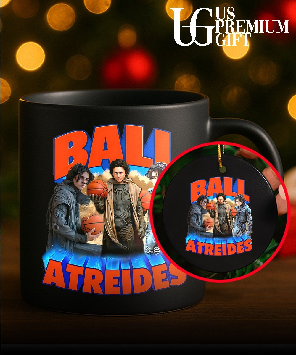 Paul Atreides Ball Atreides holding basketballs basketball 2026 Dune movie graphic shirt