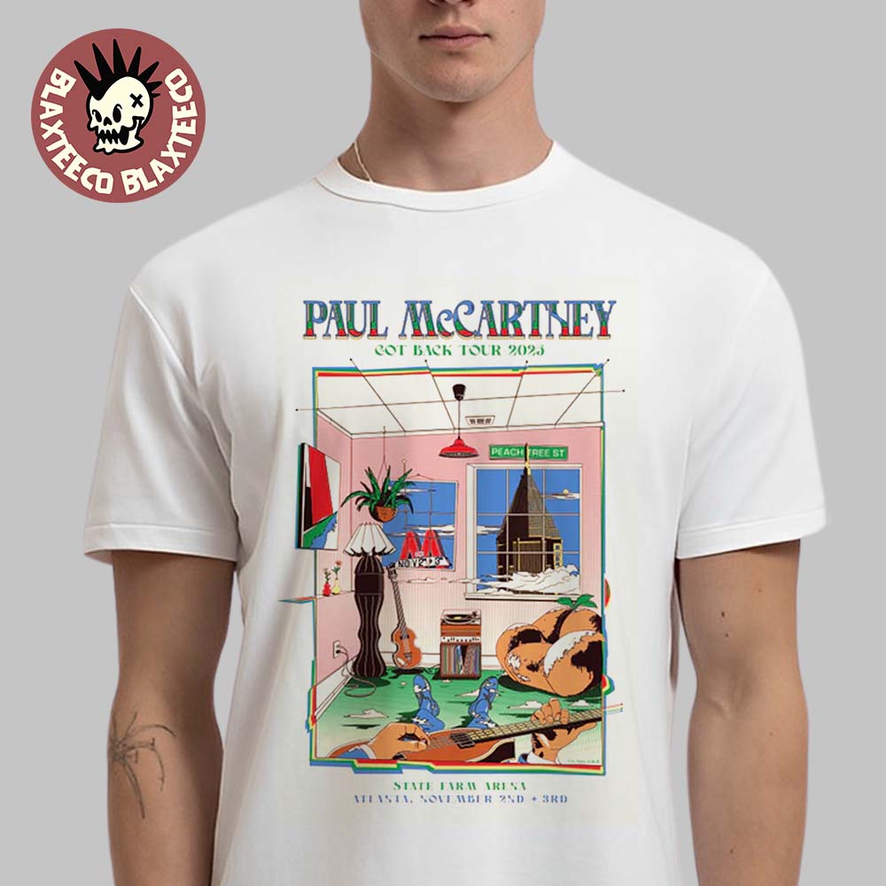 Paul McCartney Got Back 2025 Atlanta Georgia Event Tee At State Farm Arena On November 2 And 3 2025 Unisex T-Shirt