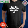Pay us what you owe us WNBPA shirt