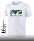 Peace Love Boston Celtics NBA shirt