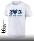 Peace Love Dallas Mavericks NBA shirt