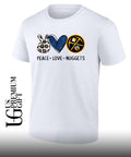 Peace Love Denver Nuggets NBA shirt