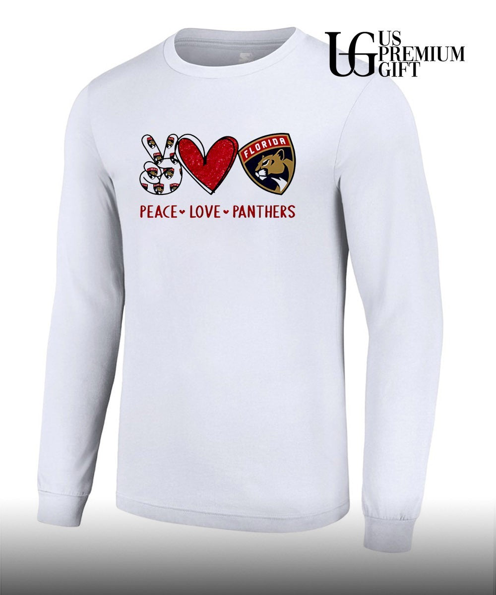 Peace Love Florida Panthers NHL shirt