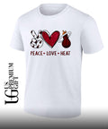 Peace Love Miami Heat NBA shirt