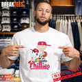 Peanuts characters x Philadelphia Phillies MLB 2026 cartoon Shirt