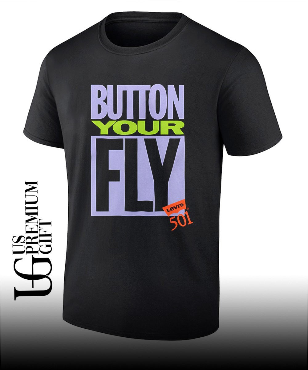 Pedro Pascal Button your fly levi’s 501 T-shirt