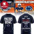 Penn State Nittany Lions Pinstripe Bowl Champions Two Sided Shirt