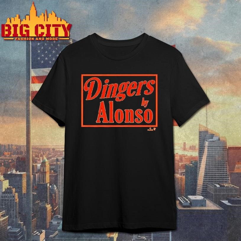 Pete Alonso Baltimore Dingers Sign Shirt