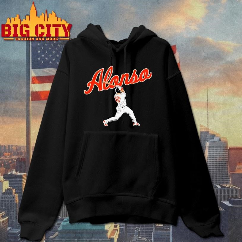 Pete Alonso Baltimore Slugger Swing Shirt