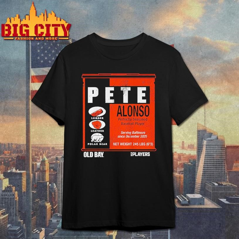 Pete Alonso Old Bay Can Shirt