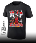Pete Crow-Armstrong wearing derRick rose shirt