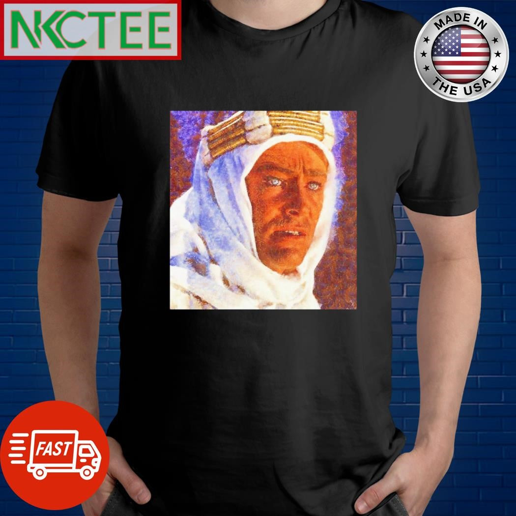 Peter O’Toole as Lawrence of Arabia paint shirt