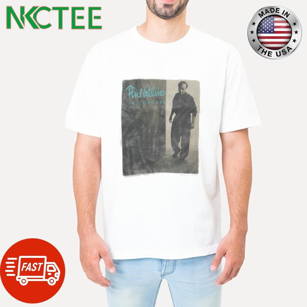 Phil Collins In Concert 1994 USA Made BROCKUM WORLDWIDE Both Sides Of The World shirt