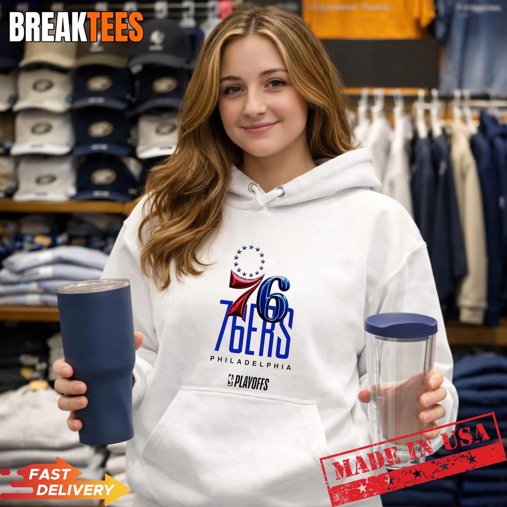 Philadelphia 76ers NBA Playoff 2026 logo T-Shirt