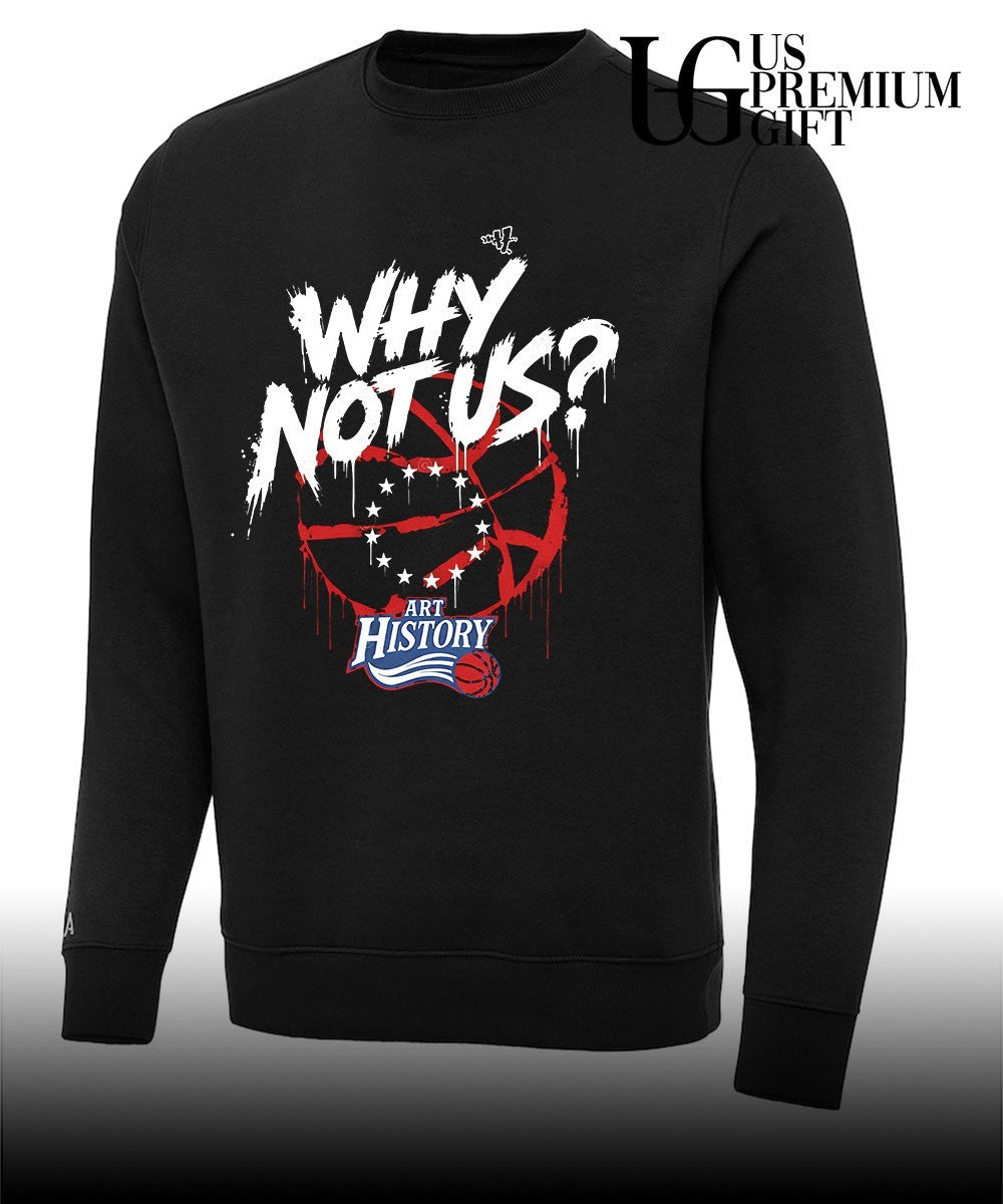 Philadelphia 76ers Why Not Us Graffiti Basketball shirt