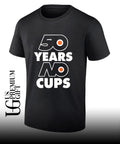 Philadelphia Flyers 50 Years No Cups NHL shirt