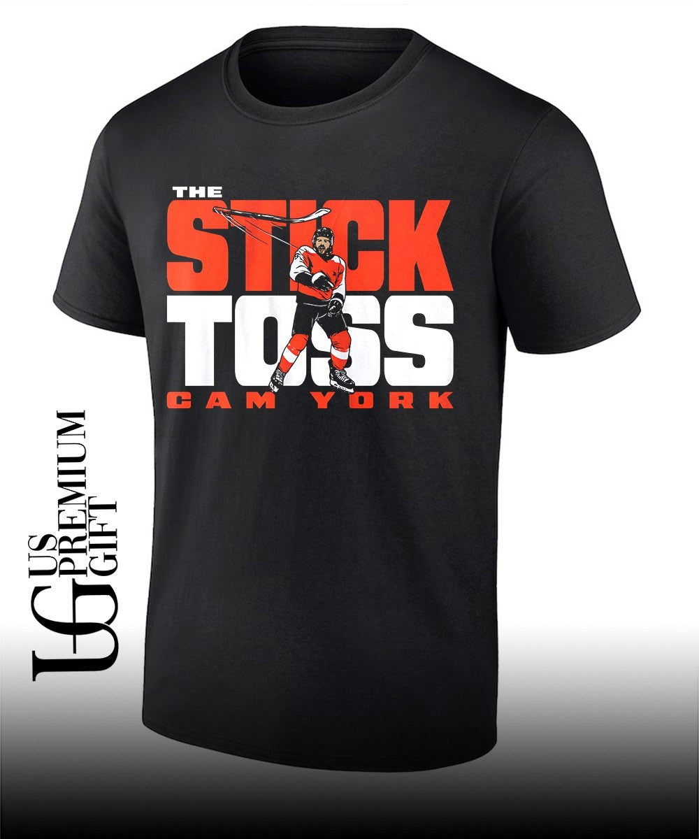 Philadelphia Flyers Cam York the stick toss T-shirt